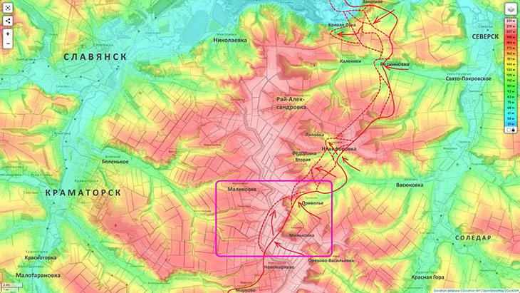 Наши подразделения после занятия Привольного, Миньковки сумели подвинуть противника на водоразделе и выйти на линию канала Северский Донецк - Донбасс еще на одном участке