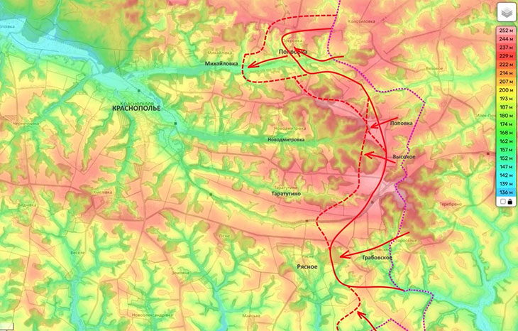 Мы вбиваем выступ к Краснополью