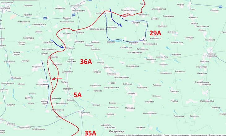 Линия Рождественское - Воздвижевка - Верхняя Терса