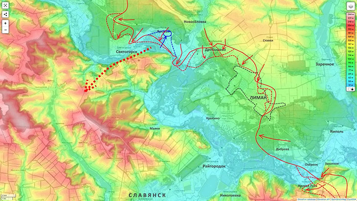 Взятие Святогорска позволит создать плацдарм для освобождения Славянска и Краматорска