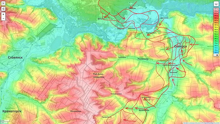Взятие Северска в 2025 году