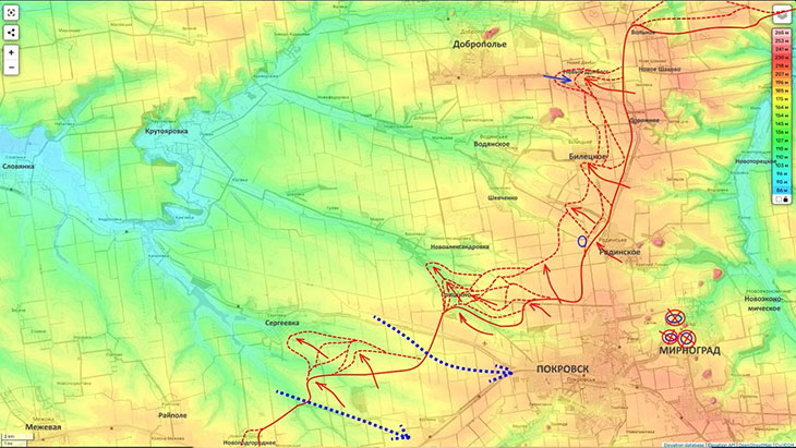 Есть основания полагать, что западнее Покровска противник готовит контрудар
