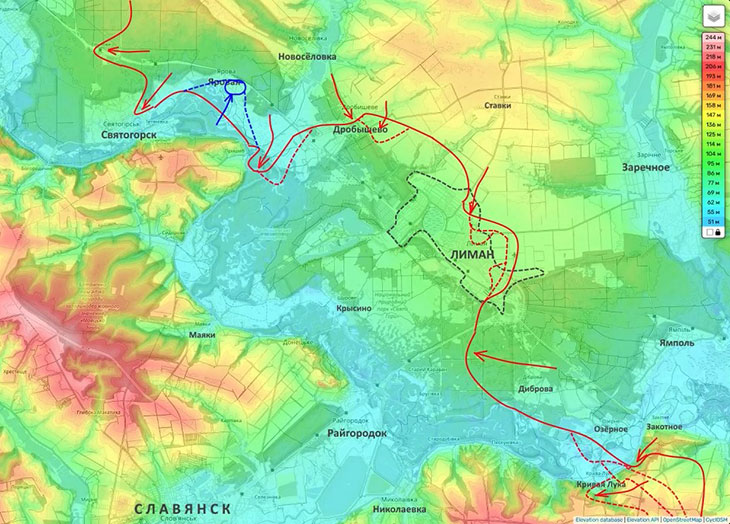 Бои на Лиманском направлении