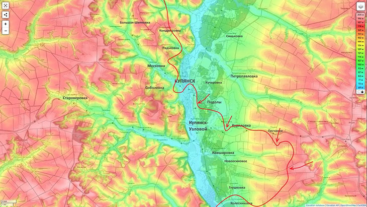 Купянский участок фронта