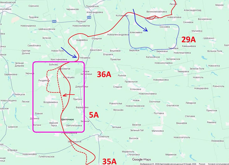 Мы сумели занять восточную часть Рождественского, а не все, как было объявлено