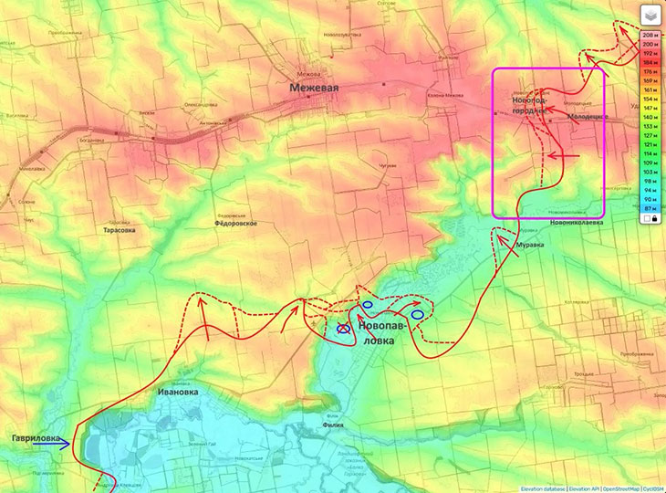 Немножко толкаем фронт вперед в Новоподгороднем