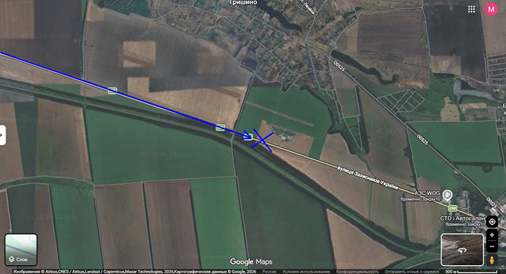 Попытка механизированной атаки ВСУ между Сергеевкой и Гришино