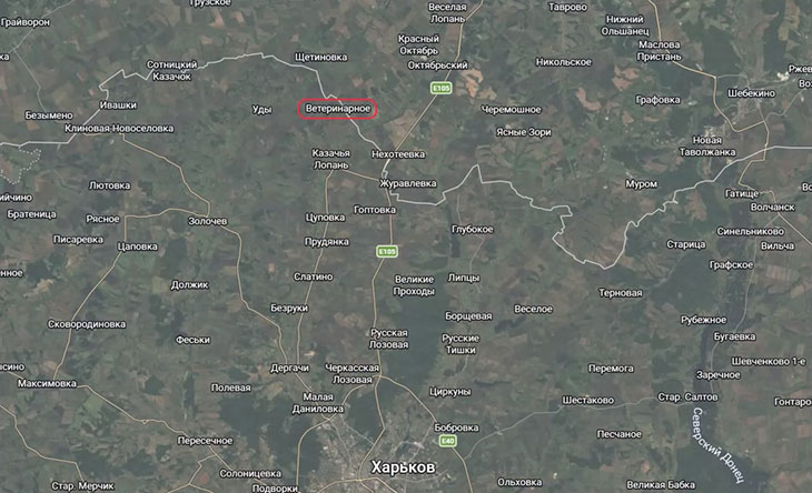 Наши войска заняли Ветеринарное на Харьковском направлении