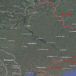 Линия фронта и зоны ответственности группировок ВС РФ