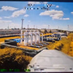 Поражение нашими FPV-дронами территории компрессорной станции в Сумах