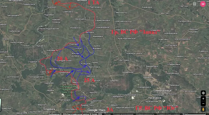 Тяжелые бои в полосе 20-й и 25-й армий