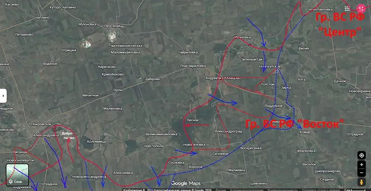 Противник пытается дожать ситуацию в свою пользу в Воздвижевке и в Терноватом